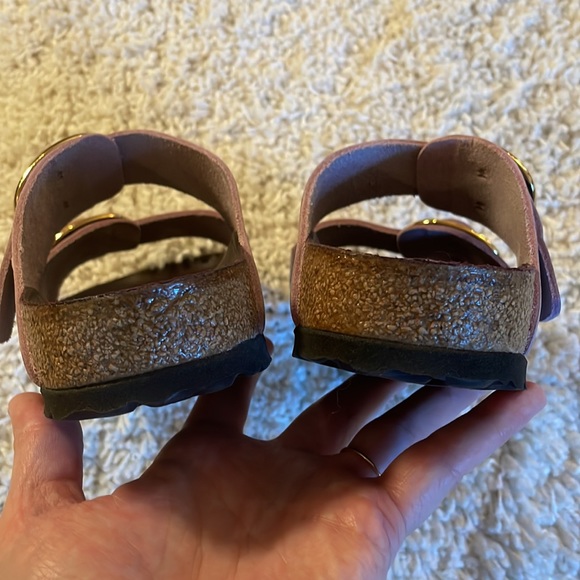 BIG BUCKLE BIRKENSTOCK ARIZONA LAVENDER BLUSH GOLD OILED LEATHER BRAND NEW 39/8 - Picture 8 of 11